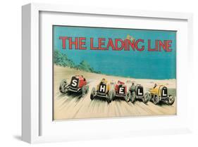 Shell the Leading Line-null-Framed Art Print