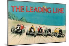 Shell the Leading Line-null-Mounted Art Print