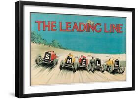 Shell the Leading Line-null-Framed Art Print