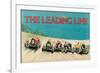 Shell the Leading Line-null-Framed Art Print