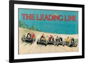 Shell the Leading Line-null-Framed Art Print