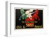 Shell the Perfect Power Pair-null-Framed Art Print