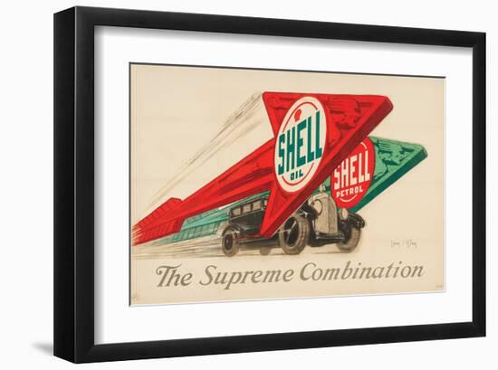 Shell the Supreme Combination-null-Framed Art Print