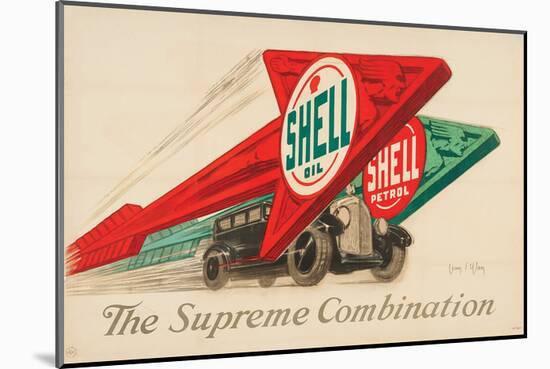 Shell the Supreme Combination-null-Mounted Art Print