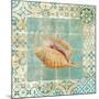 Shell Tiles II Blue-Danhui Nai-Mounted Art Print