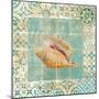 Shell Tiles II Blue-Danhui Nai-Mounted Premium Giclee Print