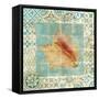 Shell Tiles IV Blue-Danhui Nai-Framed Stretched Canvas