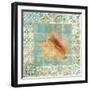 Shell Tiles IV Blue-Danhui Nai-Framed Art Print