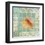 Shell Tiles IV Blue-Danhui Nai-Framed Art Print