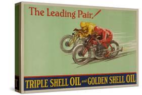 Shell Triple Oil & Golden Oil-null-Stretched Canvas