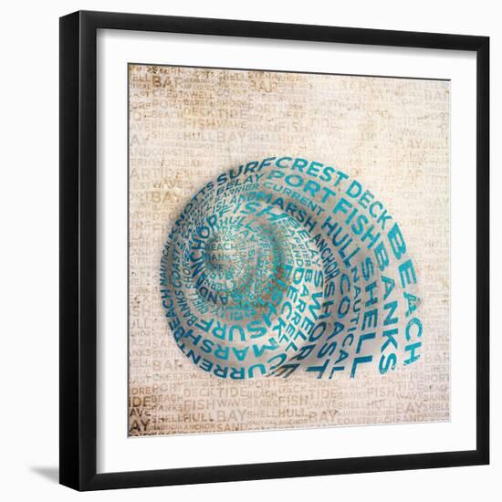 Shell Type II-null-Framed Art Print