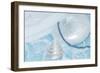 Shell with Blue and White Pearls-FS Studio-Framed Giclee Print