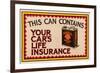 Shell Your Car's Lifeinsurance-null-Framed Premium Giclee Print