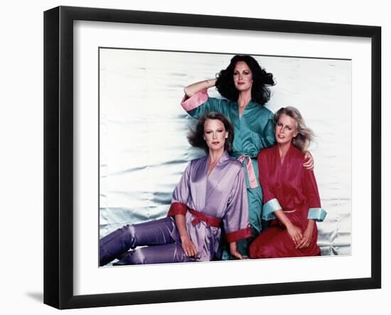 Shelley Hack, Jaclyn Smith, Cheryl Ladd, Charlies Angels, 1976-null-Framed Photographic Print