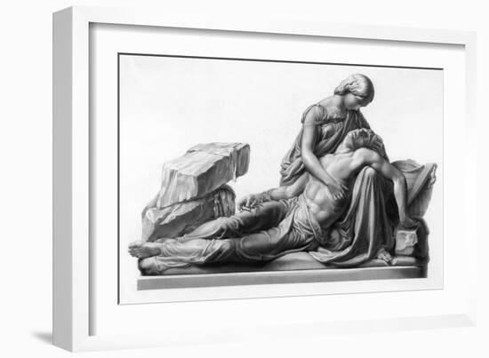 Shelley Monument-H Weekes-Framed Art Print