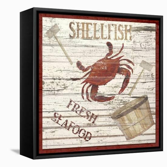 Shellfish I-Karen Williams-Framed Stretched Canvas