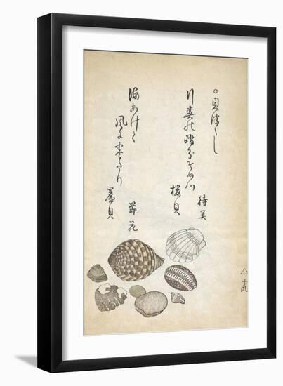 Shellfish-Katsuma Ryusai-Framed Giclee Print