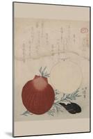 Shellfish-Totoya Hokkei-Mounted Art Print