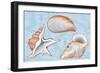 Shells-Milovelen-Framed Premium Giclee Print