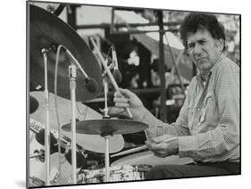 Shelly Manne Playing at the Capital Radio Jazz Festival, London, 1979-Denis Williams-Mounted Photographic Print