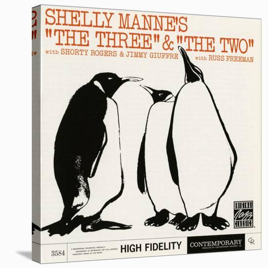 Shelly Manne, "The Three" and "The Two"-null-Stretched Canvas