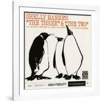 Shelly Manne, "The Three" and "The Two"-null-Framed Art Print