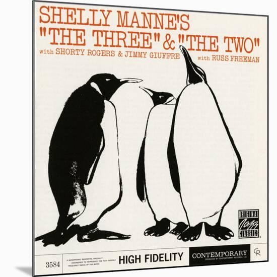 Shelly Manne, "The Three" and "The Two"-null-Mounted Art Print