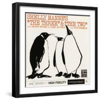 Shelly Manne, "The Three" and "The Two"-null-Framed Art Print