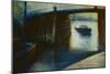 Shelter, 2000 Thames Lighter Pimlico Dock-Lee Campbell-Mounted Giclee Print