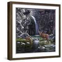 Sheltered Cove-John Van Straalen-Framed Giclee Print