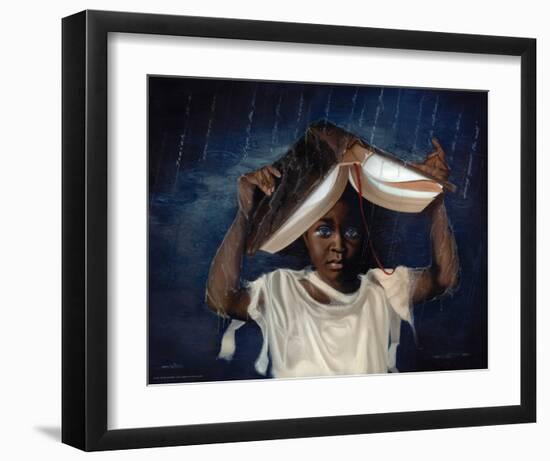 Sheltered-Edwin Lester-Framed Art Print