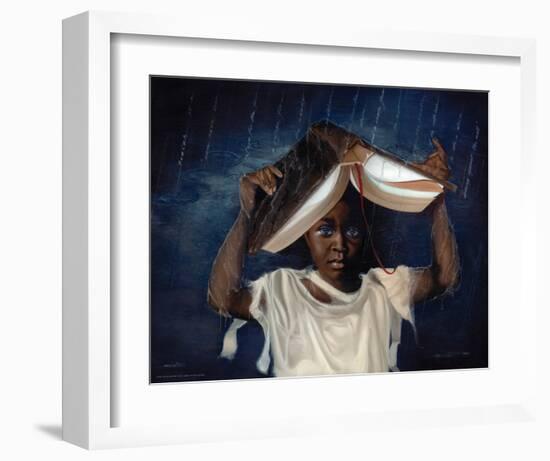 Sheltered-Edwin Lester-Framed Art Print