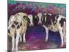 Sheltering Cows, 2011-Helen White-Mounted Giclee Print