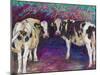 Sheltering Cows, 2011-Helen White-Mounted Giclee Print