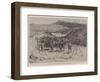 Sheltering from the Boer Shells, the Donga of the 5th Lancers-S.t. Dadd-Framed Giclee Print