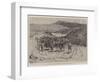 Sheltering from the Boer Shells, the Donga of the 5th Lancers-S.t. Dadd-Framed Giclee Print