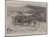 Sheltering from the Boer Shells, the Donga of the 5th Lancers-S.t. Dadd-Mounted Giclee Print