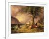 Sheltering from the Storm-Friedrich Gauermann-Framed Giclee Print