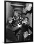 Sheltering Underground During the Blitz Islington London-null-Framed Photographic Print