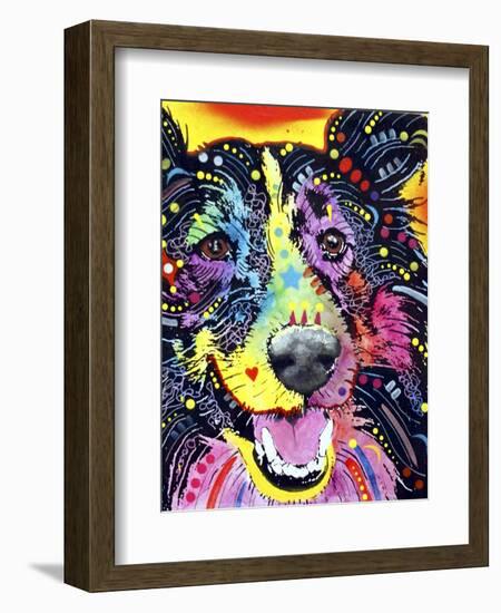 Sheltie-Dean Russo-Framed Giclee Print