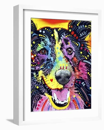 Sheltie-Dean Russo-Framed Giclee Print