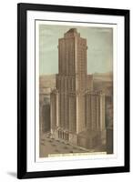 Shelton Hotel, Lexington Avenue-null-Framed Art Print