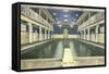 Shelton Pool-null-Framed Stretched Canvas