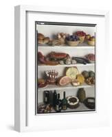 Shelves of Food-null-Framed Premium Photographic Print