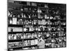 Shelves of Illegal Liquor Stored in the Nypd Property Clerks Office-Carl Mydans-Mounted Photographic Print