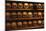 Shelves of Monk Skulls at Great Meteoron Ossuary-Paul Souders-Mounted Photographic Print