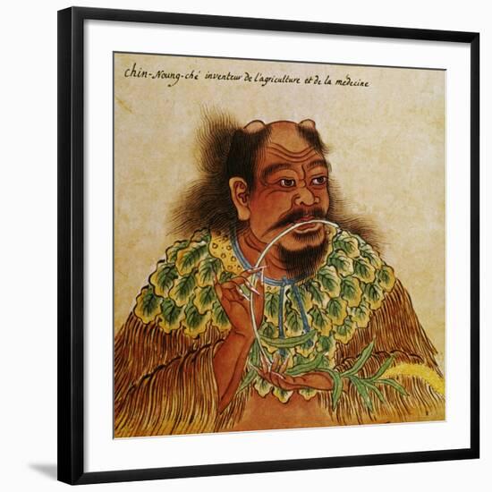 Shen Nung (C2800 B.C.)-null-Framed Giclee Print