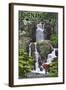 Shenandoah National Park, Virginia - Doyles River Falls-Lantern Press-Framed Art Print