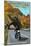 Shenandoah National Park, Virginia - Marys Rock Tunnel Motorcycle-null-Mounted Poster