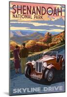 Shenandoah National Park, Virginia - Skyline Drive-null-Mounted Poster